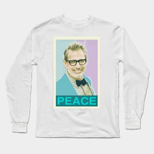 Jeff Goldblum - Peace Long Sleeve T-Shirt